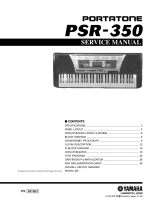 Yamaha PSRS-350 - Service Manual 